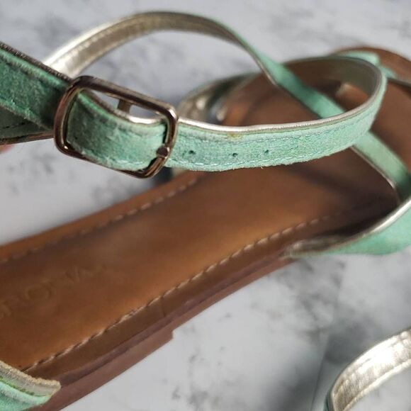 Merona Teal Sandals - Picture 10 of 13